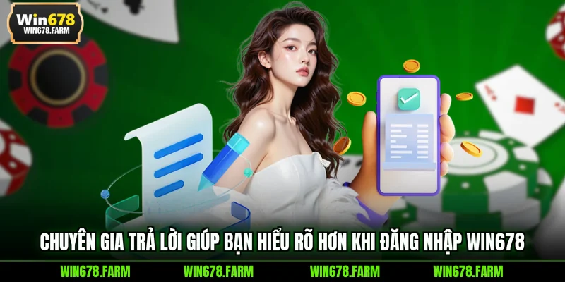 Chuyên gia trả lời giúp bạn hiểu rõ hơn khi đăng nhập WIN678 
